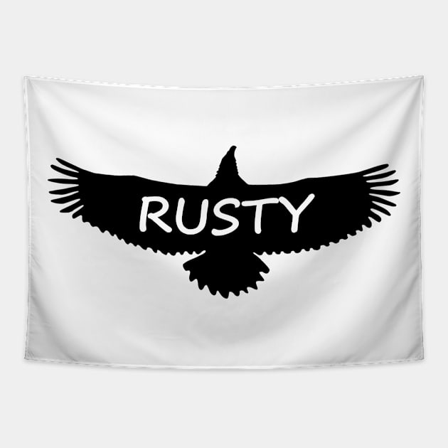 Rusty Eagle Tapestry by gulden