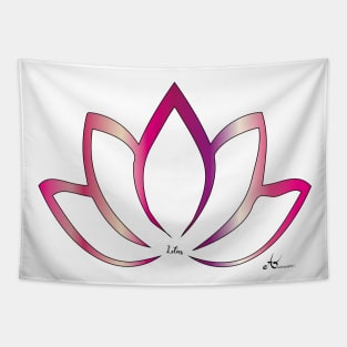 Lotus Flower Mug Tapestry