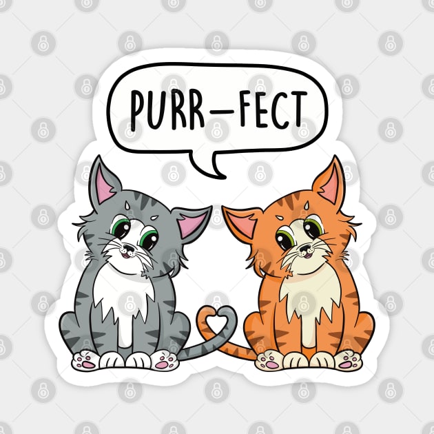 Purrfect Magnet by LEFD Designs