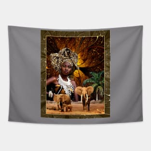 Nigerian Goddess Tapestry