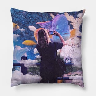 Underwater Sky Pillow