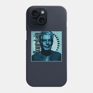 Bourdain Tribute Poscard Phone Case