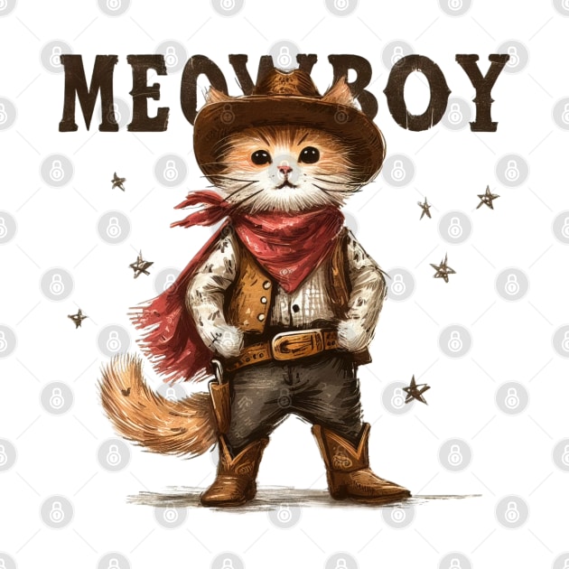 Meowboy cat by Evgmerk