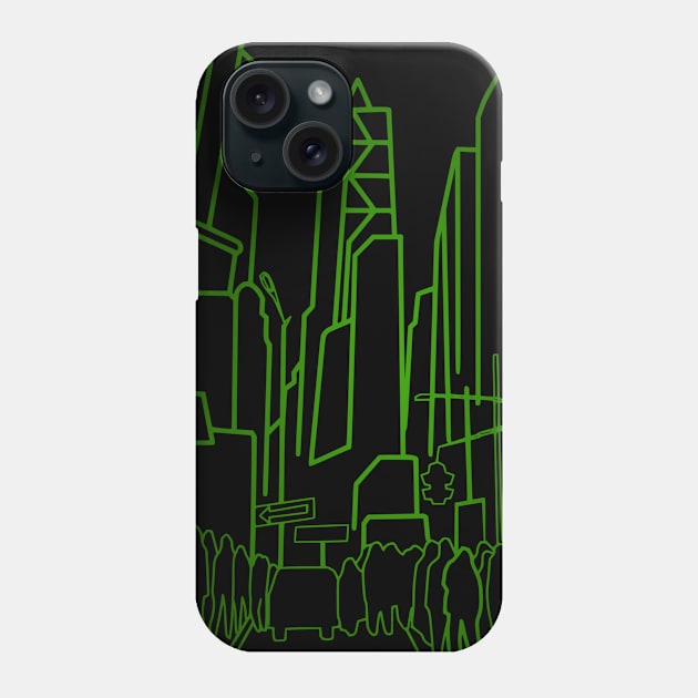 urban jungle Phone Case by paintSkiller