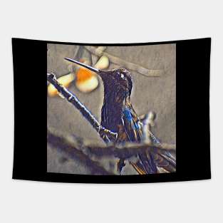 Magnificent Hummingbird Tapestry