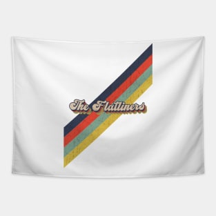 retro vintage color The Flatliners Tapestry