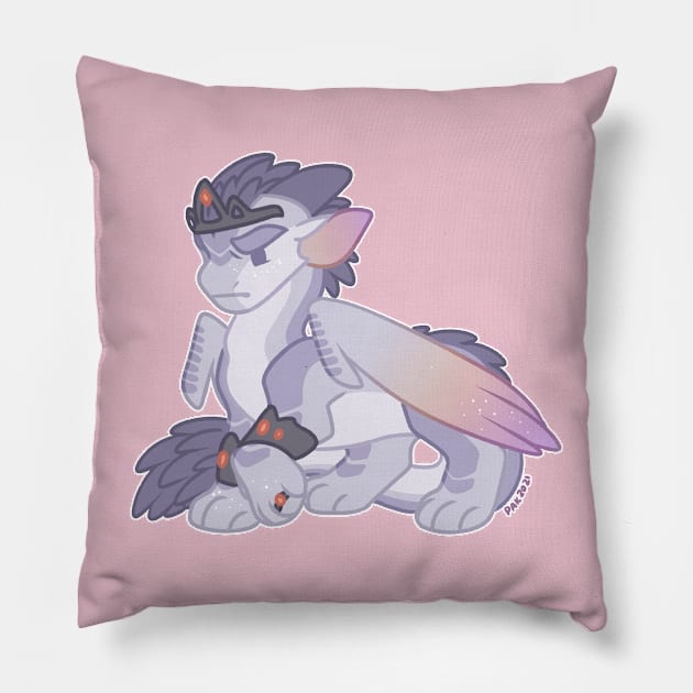 Snowfall Pillow by Studio Maverick Art