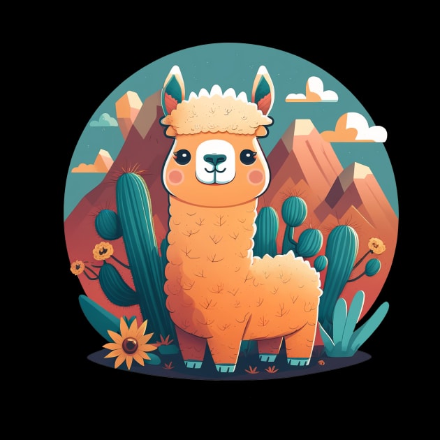 Cute Llama by SteamboatJoe