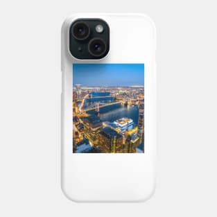 Manhattan and Brooklyn bridge Phone Case