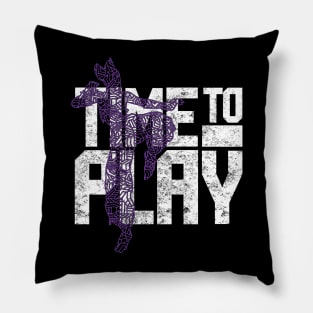 Juri T-Shirt - "Time to Play" Pillow