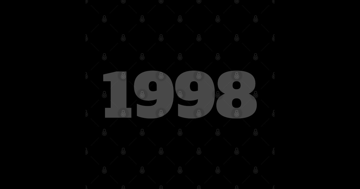 1998 - Gen Z - Sticker | TeePublic