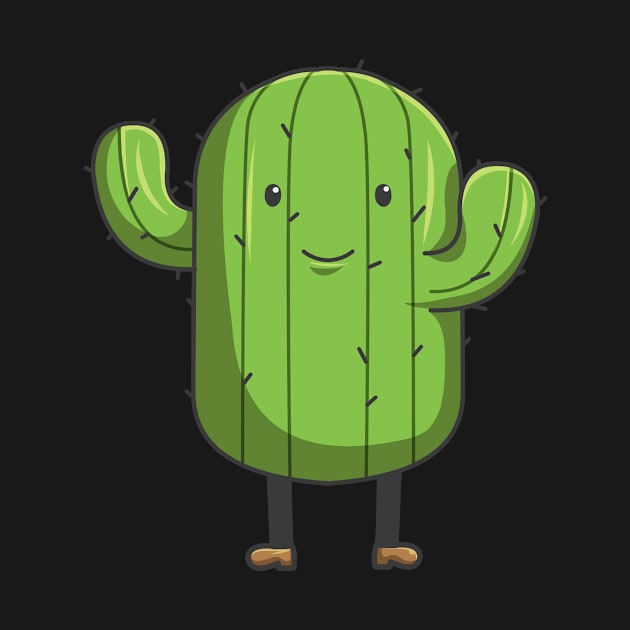 Kawaii Cactus by Salfiart