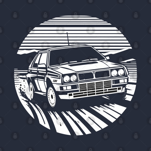 Lancia Delta Integrale Rally Car by TaevasDesign