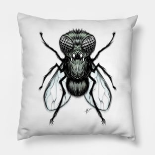 a cute housefly Pillow