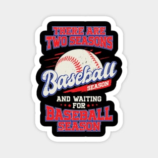 Funny Baseball Season Game Player Gift Magnet