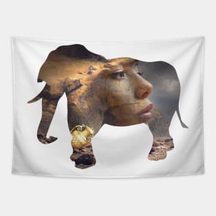 elephant lover Tapestry