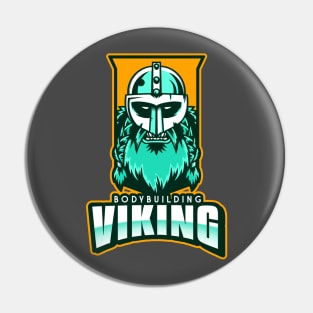 Viking Bodybuilding Pin