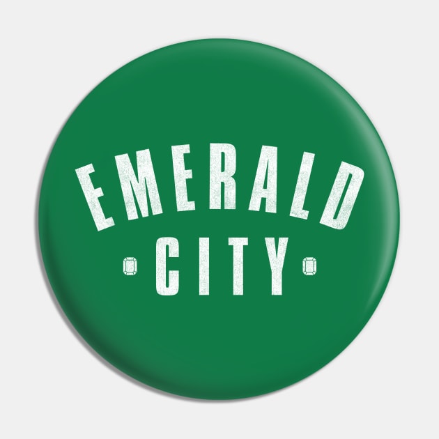 Emerald City Pin by SeaGreen