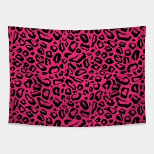 Pink Leopard Skin Pattern Tapestry