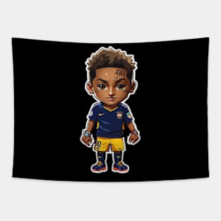 neymar brazil football Halloween Tapestry