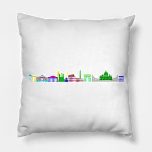 Rome buildings Pillow