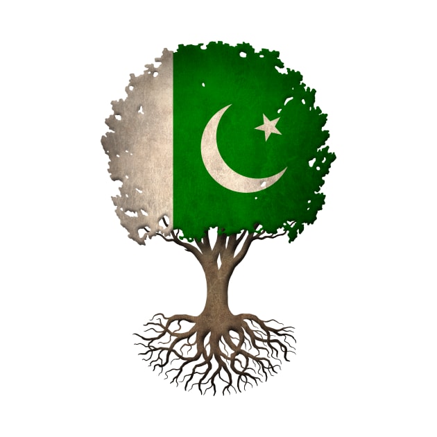 Tree of Life with Pakistani Flag by jeffbartels