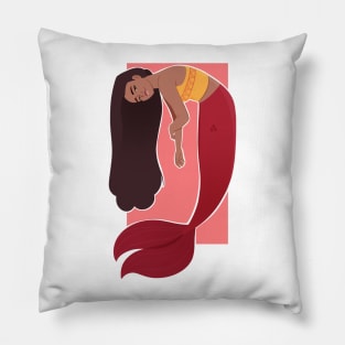 Polynesian Mermaid Pillow