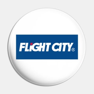 Flight City Pin