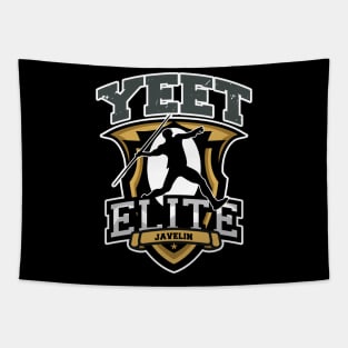 Yeet Elite Javelin Badge Track N Field Athlete Tapestry