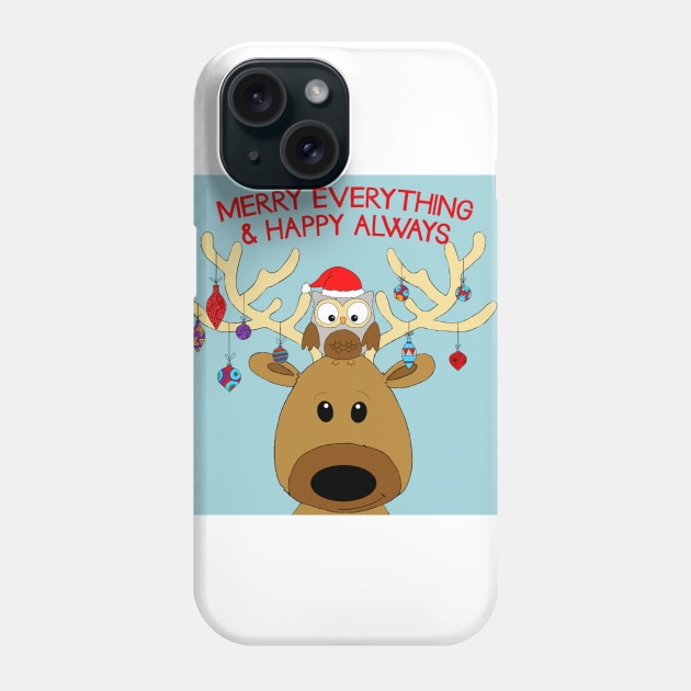 Merry Everything & Happy Always Phone Case by valyaz40