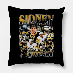 Sidney Crosby Vintage Bootleg Pillow