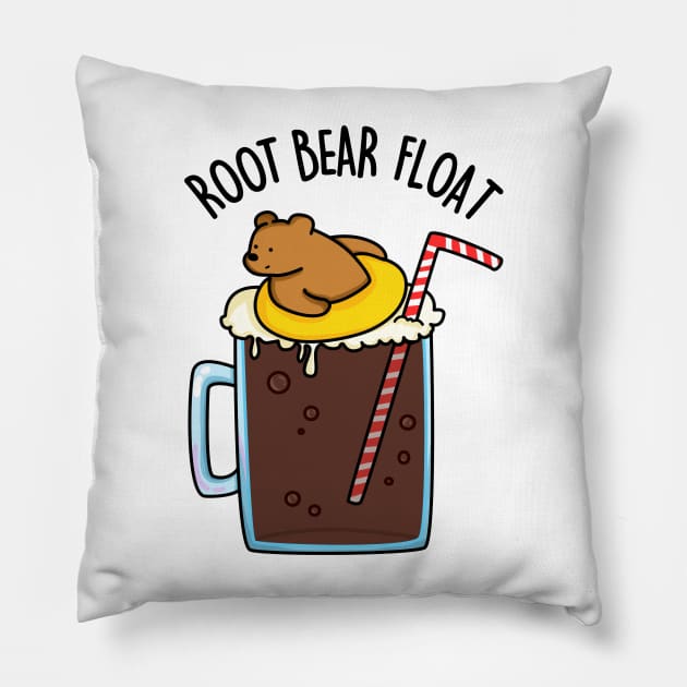 Root Bear Float Cute Root Beer - pun life Pillow by punnybone