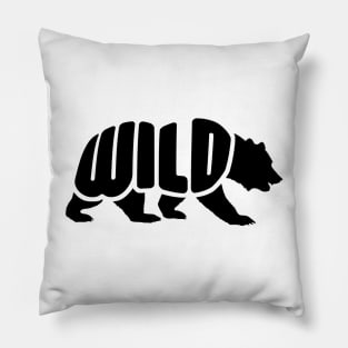 WILD - Bear Design Pillow