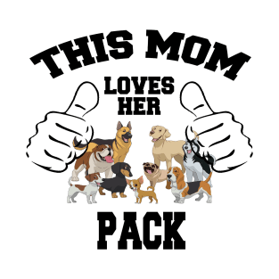 This Mom Loves Her Pack T-Shirt