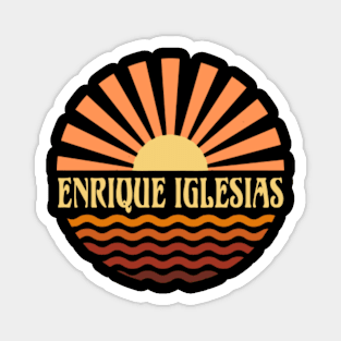 Proud To Be Enrique Personalized Name Birthday 70s Magnet