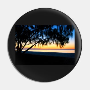 Fraser Island West Coast Sunset Pin