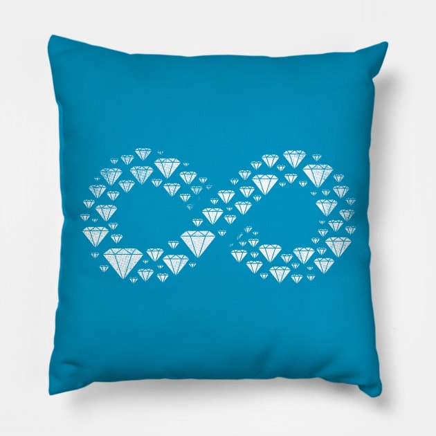 Diamond are Forever Pillow by jonah block