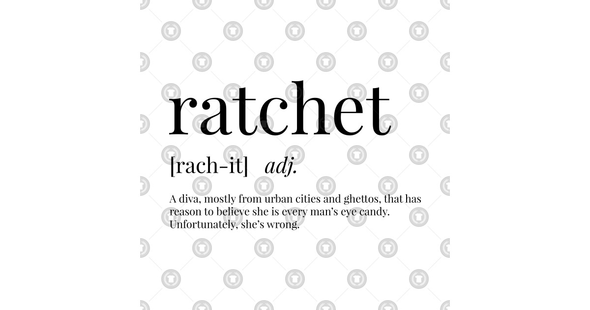 Ratchet Definition Ratchet Sticker TeePublic