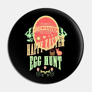 Happy Easter Egg Hunt Vintage EGGXECUTIVE RC07 Pin