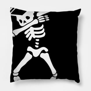 Skeleton Graduate Dab Pillow
