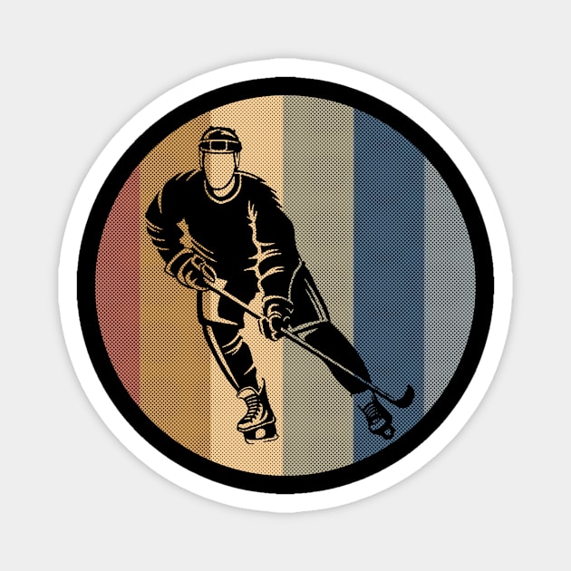 Hockey vintage Magnet by Cahya. Id