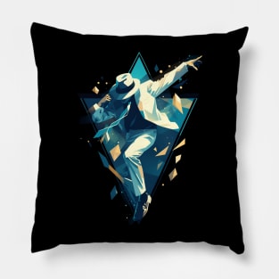Music Icon - Geometric Shapes - Pop Music Pillow