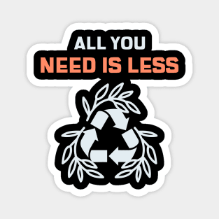 All You Need Is Less Design Magnet