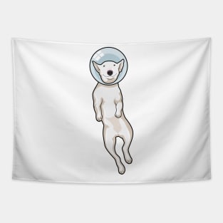 Bull Terrier Space Tapestry