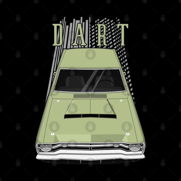 Dodge Dart 1968 - light green by V8social