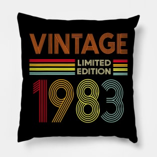 Vintage 1983 Limited Edition Pillow