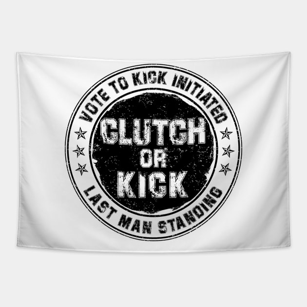 Clutch or Kick (Black) [GTA] Tapestry by GTA