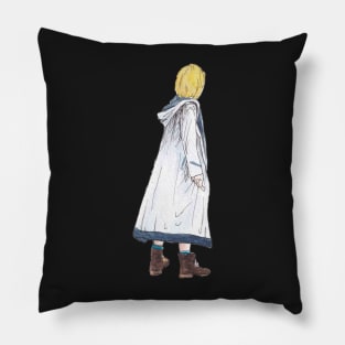 Thirteenth Doctor Watercolour Pillow