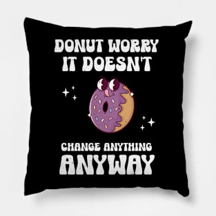 Donut Worry Pillow