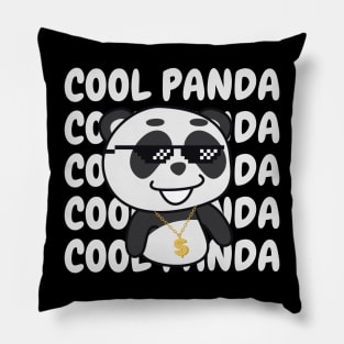 Cool Panda Pillow